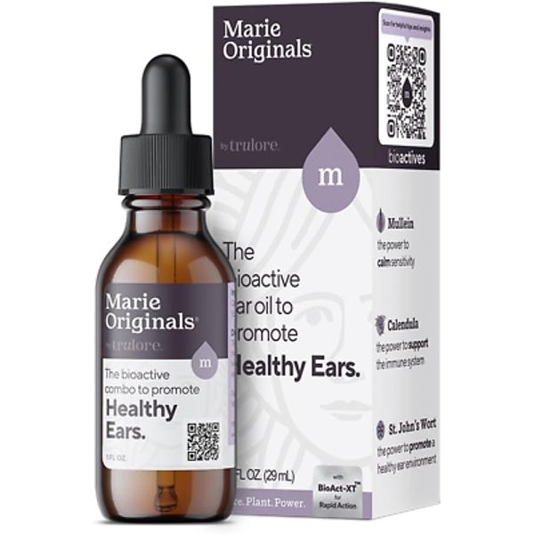 Natural Ear Oil Drops | Mullein Garlic Oil Ear Drops for Infections Prevention