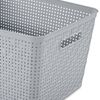 Sterilite 14"Lx8"H Woven Rectangular Tall Basket for Home Organization (12 Pack)