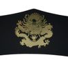 Eforlife Dragon Sword Holder Wall Mount Samurai Sword Rack Katana Wakizashi Display Stand Decorative Sword Hanger (6E-YL)