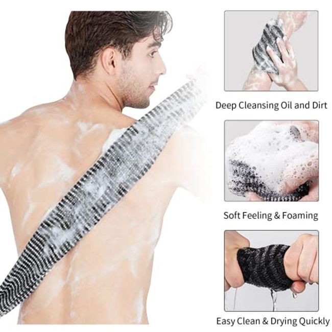 Easy Reach Back and Body Washcloth™