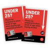 tdog-online Challenge 25 / Under 18 Laminated Posters x 2 A4