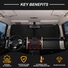 Windshield Sun Shade Foldable For Toyot FJ Cruiser 2007-2022 Visor Protector Sun
