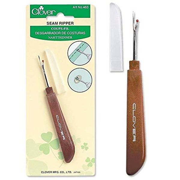 Maxam 100% Genuine CLOVER STRONG SEAM RIPPER QUICK UNPICK THREAD BUTTONHOLE CUTTER @ Couling's