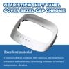 Gear Stick Shift Panel Cover Bezel Cap Chrome,Compatible with Buick Encore 2013-2019 Replace 55587364