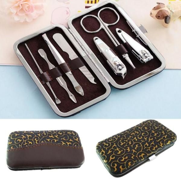 [RGN1066Q] 7-piece nail clipper set, 4-piece set, nail care, earpick, cotton swab