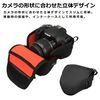 HAKUBA DCS-03M80BK SLR Camera Case, Luft Design, Slim-Fit Camera Jacket, M-80 Black