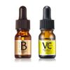 Ebisu Cosmetics (EBiS) Whitening &amp; Pore Countermeasure Bee White 10ml x C Essence VC5+PLUS 10ml W Set Serum Unisex Made in Japan