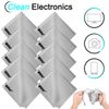 10Pcs Microfiber Cleaning Cloth Cleaner For Glasses Phone Screen Camera Lens LCD