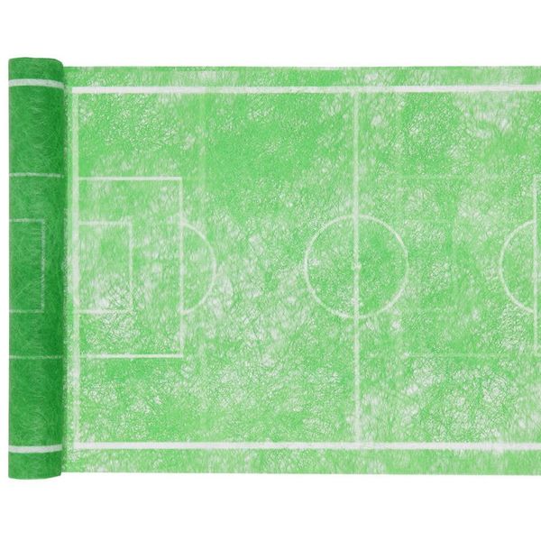 New! Tablerunner soccerfield, 30cm x 5m, 1 pc