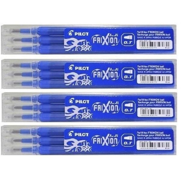 Pilot Frixion Ersatzminen (12 Minen, Blau, 1)