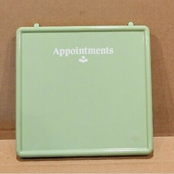 Little Tikes VTG Beauty Salon Green Appointments Messages Board Replacement Part