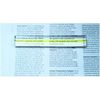 1.5X 9 Inch Bar Magnifier with Yellow Guiding Line