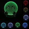 Emoji Poor Illusion LED Lamp, 3D Light Experience - 7 Colors Options