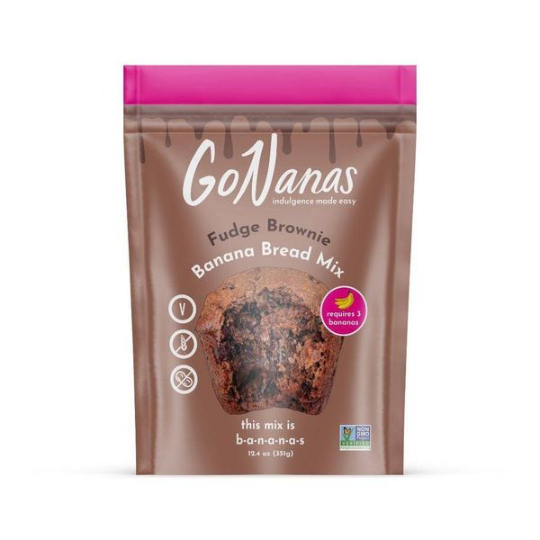 Gonanas Fudge Brownie Banana Bread Mix 12Oz Pack Of 1