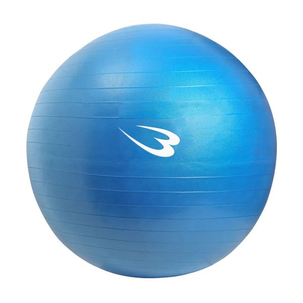 BODYMAKER Balance Ball, Blue, Shaping, Diet, Gym Ball, Core Training, Inner Muscles, Fitness Ball, Balance, Pilates, Abs, Posture