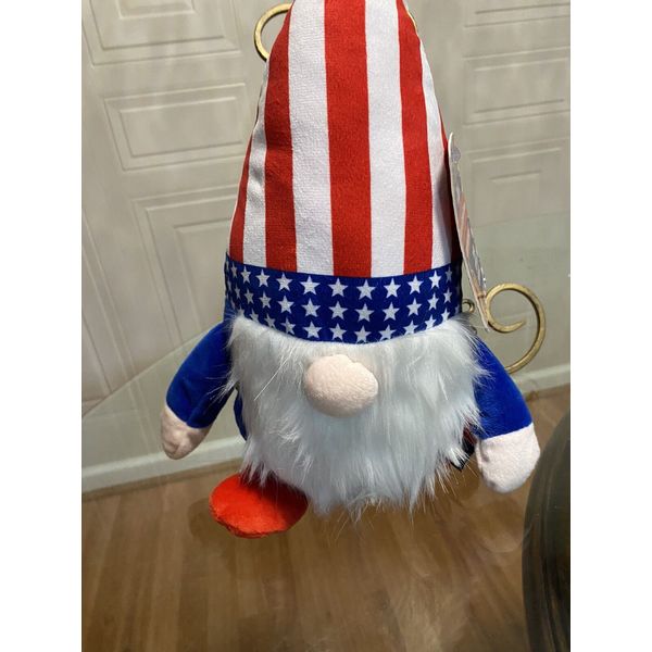 Bow Wow Pet 14” Gnome Dog Toy w/Squeaker Very Solf New