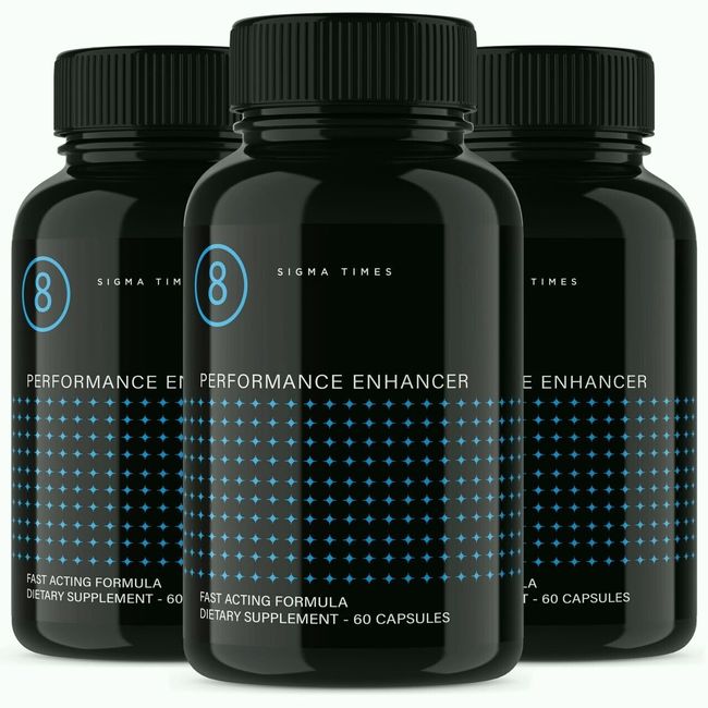 (3 Pack) Performer 8 Capsules - Performance Enhancer Advanced Male Support