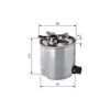 Bosch F 026 402 072 Fuel Filter