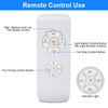 2x Universal Ceiling Fan Lamp Light Wireless Timing Remote Control Receiver Kit