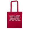Flox Creative Tote Bag Lashes Darker Highlighter Brighter Red