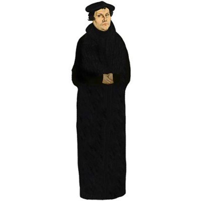 H48153 Martin Luther Cardboard Cutout