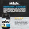 PEScience Select Protein, Cookies and Cream, 27 Serving, Premium Whey and Casein Blend