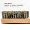 SUNBIRD Beard Brush For Men (Soft brush),Bristle brushes，Men's Beard Grooming Tools And Beard Styling Daily Care