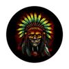 Apache Portrait Indian Chief Head Artwork PopSockets Standard PopGrip