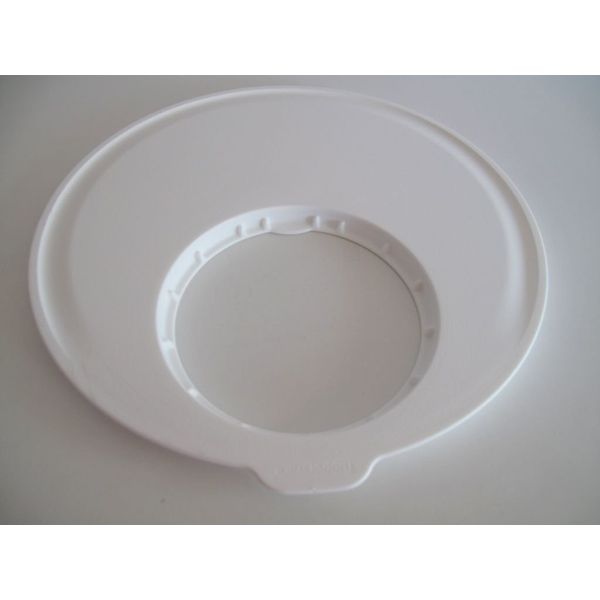 TUPPERWARE Salatschleuder Salat-Karussell-Schneidbrett Weiß D187 Vitamin Plus