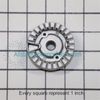 316558300 Range Surface Burner Base