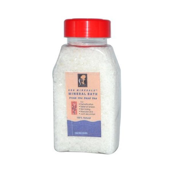 Sea Minerals Bath Salt From The Dead Sea, 16 Oz