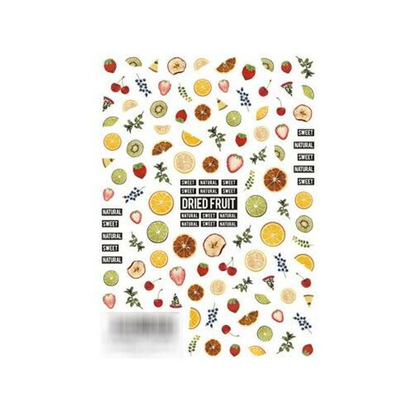 TSUMEKIRA Nail Stickers Dried Fruit NN-DRI-101 Thin, Flexible, High Quality (Regular Mail)