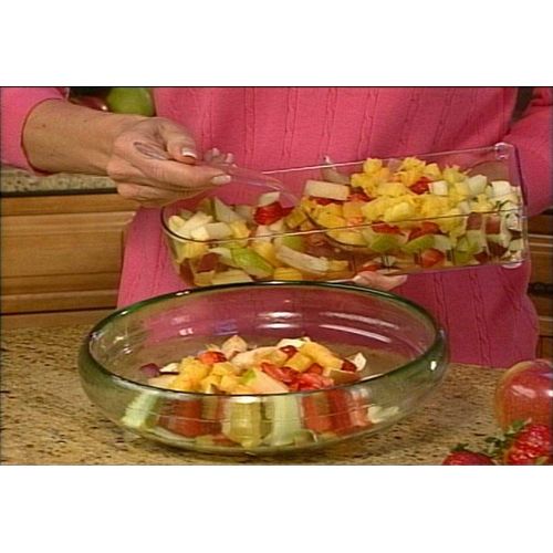 Vidalia Chop Wizard, Vegetable and Fruit Chopper with 2 Cup Base, Stainless Steel Blades, Dishwasher Safe