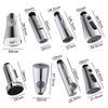 Kitchen Tap Nozzle 2-Function Replacement Kitchen Extendable Mixer Tap Sprinkler Extendable Shower Head Kitchen Tap Shower Head Replacement Nozzle Mixer Tap for Kitchen (61002)