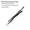 sourcing map 1 Pcs 5K NTC Thermal Sensor Probe,Epoxy Sensitive Temperature Sensor Probe 15.7 Inch Digital Thermometer Extension Cable Temp Sensor for Electrical Appliances