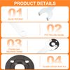 sourcing map Angle Grinder Nut Angle Grinder Wrench Lock Nut Pin Replacement Spanners for Angle Grinder Table Grinder