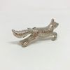 Silver Animal Metal Drawer Pulls Knobs Cupboard Bedroom Kitchen Upcycle (7. Running Fox)