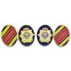 Royal Logistic Corps Gilt Enamel Regimental Cufflinks