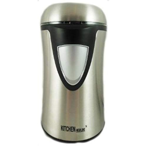 Kitchen Highline 60gm Coffee Dry Spice Grinder, Silver