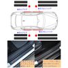 Car Side Step Guard Side Step Scuff Plate Interior Exterior Scuff Plate Protects Scratch-Proof Scratch Hide Dirt Proof