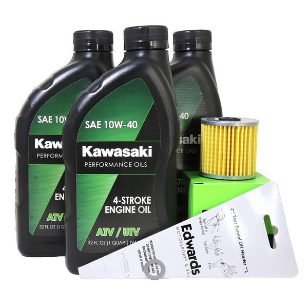 2000 Kawasaki BAYOU 220 Oil Change Kit