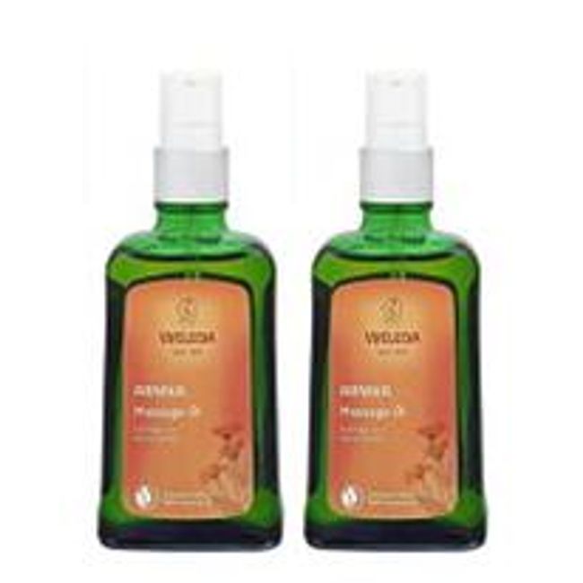 Weleda Arnica Massage Oil 100ml x 2 Overseas specification package (with pump) WELEDA