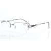 Eyekepper Readers Rectangle Half-rim Spring Temples Reading Glasses Gunmetal +3.0
