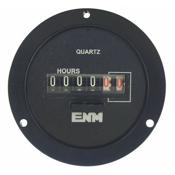 Enm T55A2B Electromechanical Hour Meter, Resettable