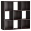 9-Cube Storage Organizer Closet Cabinet Bookshelf System w/Removable Back Panels