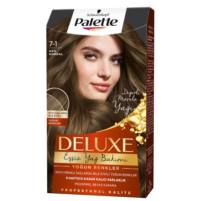 Palette Deluxe 7-1 Küllü Kumral Saç Boyası