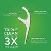 DenTek Floss Pick Dispenser with Dentek Triple Clean Floss Picks, 60 Count (Pack