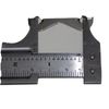 Hoosier Cabinet Hinge Nickel Plated Brass For Lower Door - Pair