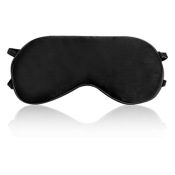 Eye Mask for Sleeping-Mulberry Silk Sleep Mask-Adjustable Sleeping Mask-Soft Silk Eye Mask for Sleeping-Super-Smooth Slim Eye Masks for Sleeping-Sleep Eye Mask-Improvement Eye Masks for Puffy Eyes