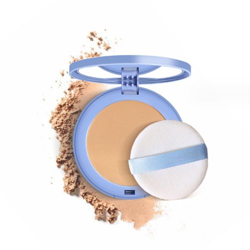 Oil Control Pressed Powder, Matte Smooth Face Setting Powder, Waterproof Long Lasting Makeup Face Powder, Flawless Facial Powder Makeup,Minimizes Fine Lines and Pores (BEIGE 3#)